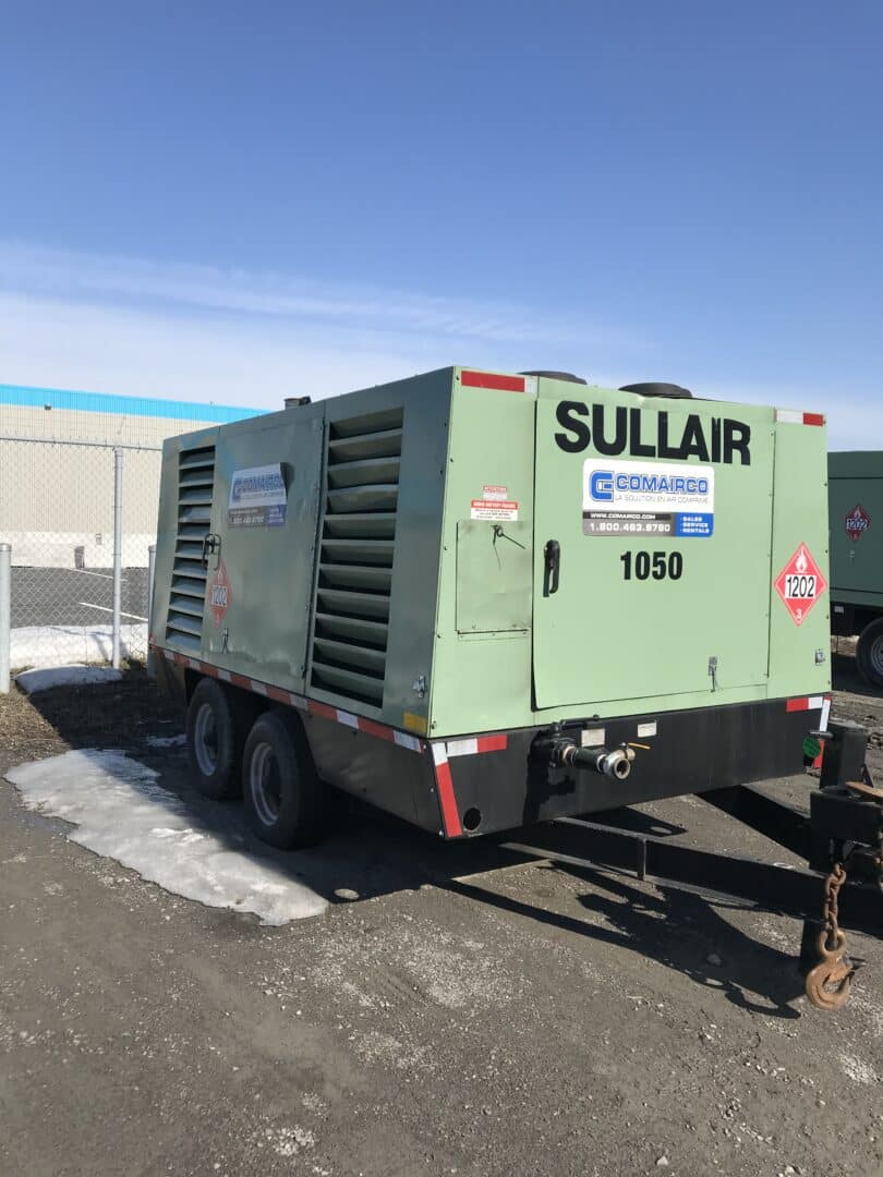 Sulair 1050 portable air compressor