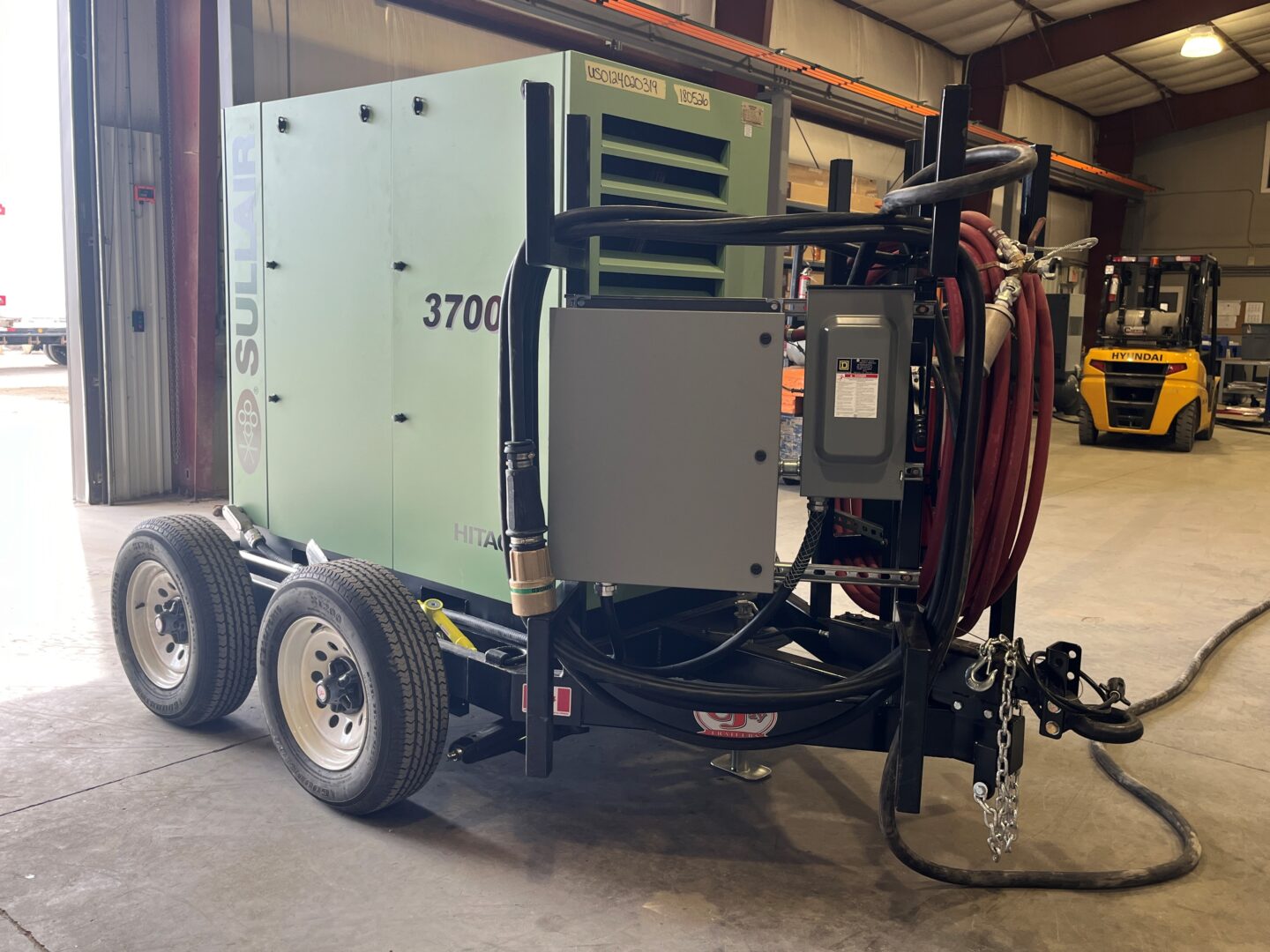 Sullair 3700 Air compressor modification