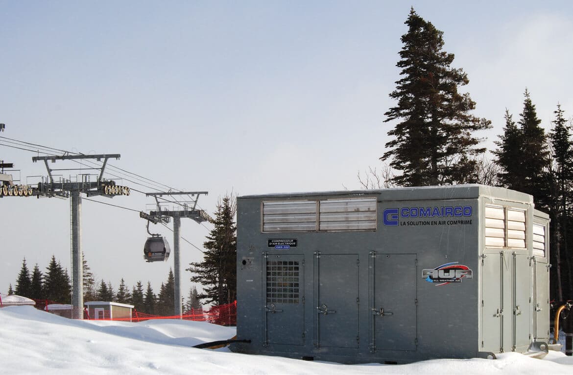 Ski Station AWA Compressor Room Exterior 